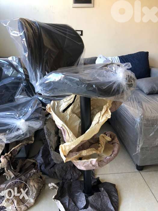 كرسي بار اسود 1