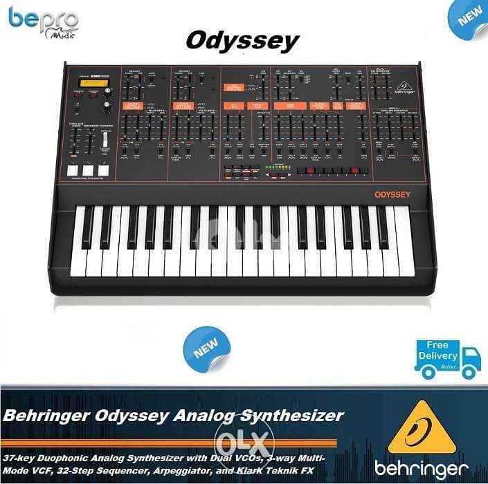 Behringer Odyssey Analog Synthesizer 0