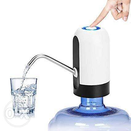 Rechargeable water dispenser pump camping & home use مضخة ماء تشريج 0