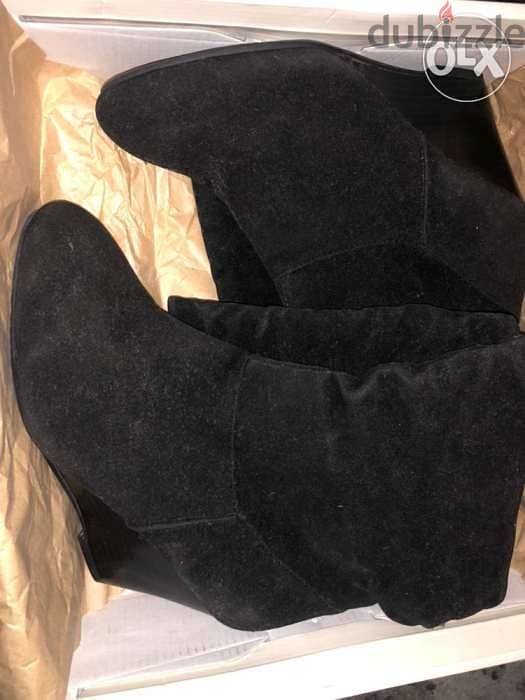 women clothing, shoes, high boots, black color 3