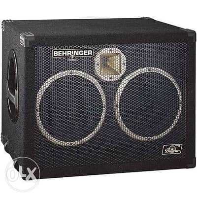ultra bass 2x10” 600W bass cabinet BB210 behringer