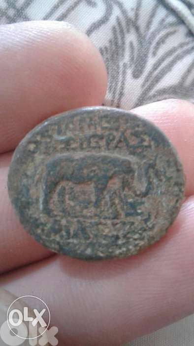 Elephant Roman Coin Very Special . around 1500 years 1