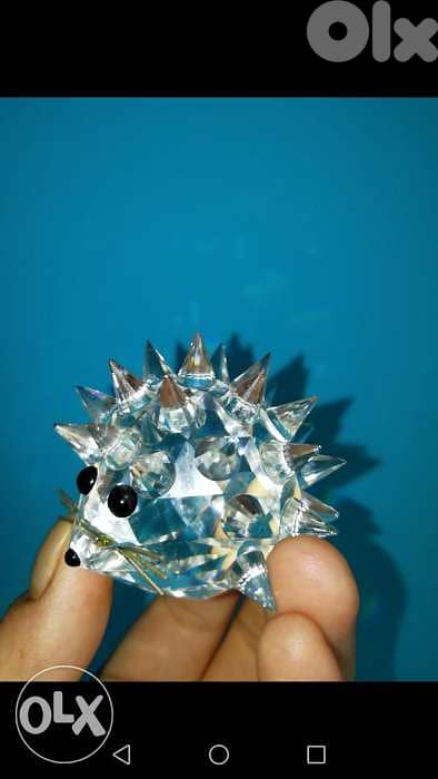 Swarovski crystal hedgehog 0