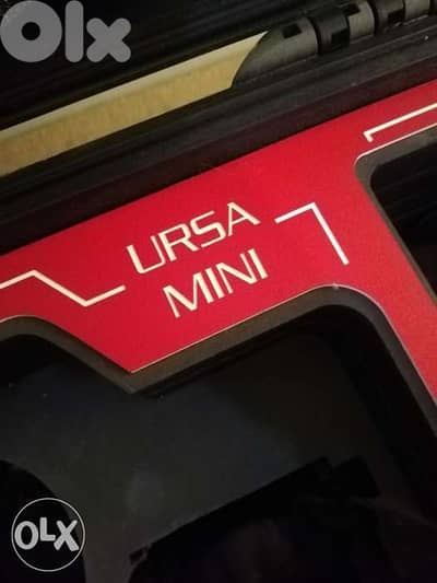 Blackmagic case laser cut ursa mini
