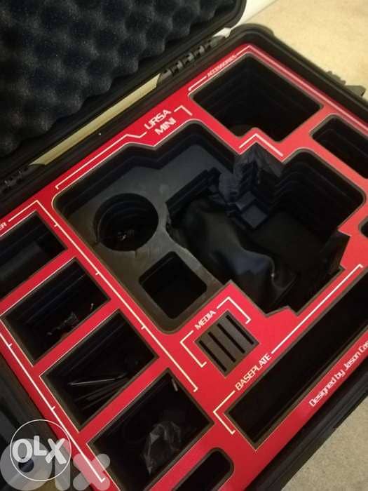 Blackmagic case laser cut ursa mini 1