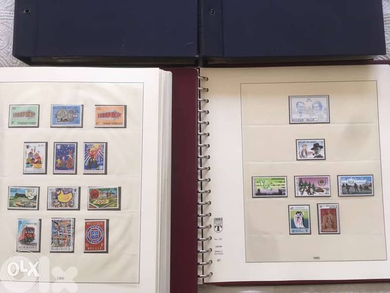 Belgique Stamp collection Timbres Mint + FDC + sheets 5