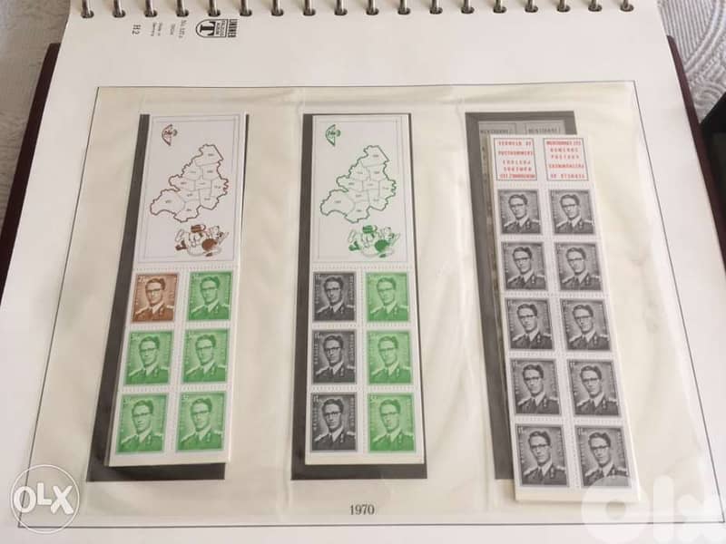 Belgique Stamp collection Timbres Mint + FDC + sheets 7