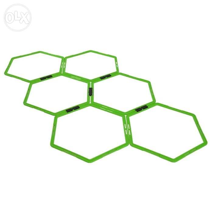 10Pcs Hexagon Agility Rings 0