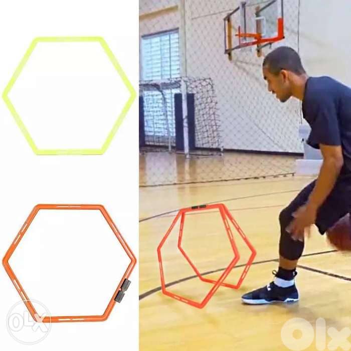 10Pcs Hexagon Agility Rings 2