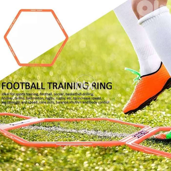 10Pcs Hexagon Agility Rings 4