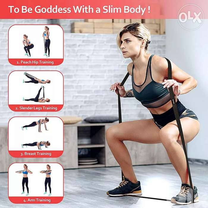 long Hip resistance bands 4