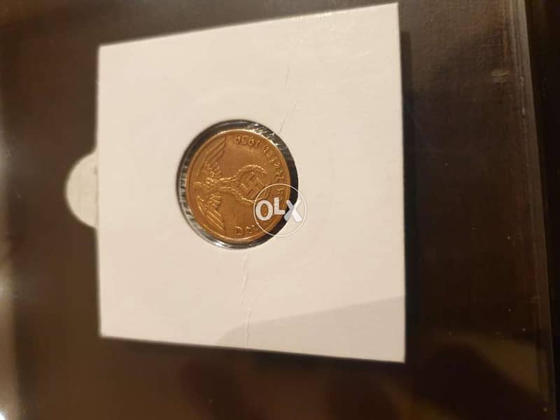 Orginal Nazi Reich coin 1939 1