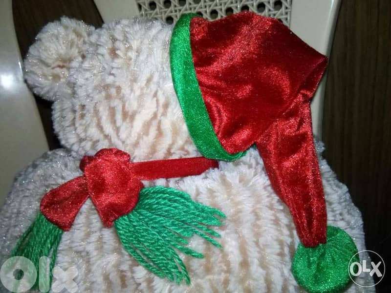 VALENTINE Teddy bear Plush Large Toy 40 Cm +a letter: I'LL HERE 4 YOU. 1