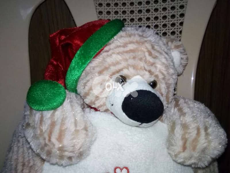 VALENTINE Teddy bear Plush Large Toy 40 Cm +a letter: I'LL HERE 4 YOU. 2