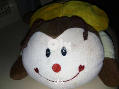 "MAX" BEE PLUSH Stuffed large as new Toy height 36 Cm cute plush=13$
