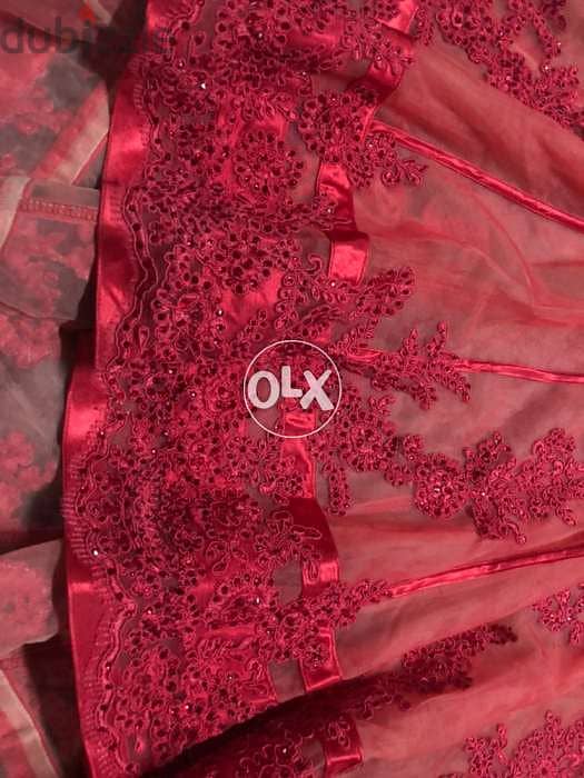 clothing for women, red color, for dress, قماش, dress 0