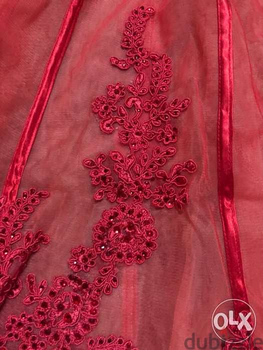 clothing for women, red color, for dress, قماش, dress 2