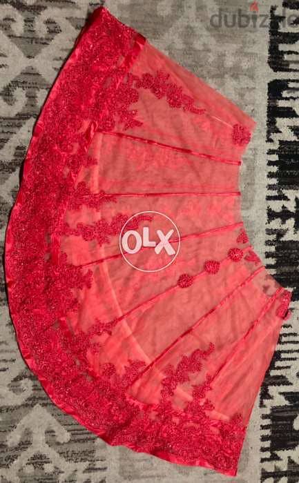 clothing for women, red color, for dress, قماش, dress 4