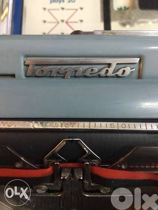 دكتيلوdactylo torpedo 18موديل1951بحالة خارقة من النظافة تعمل بشكل رائع 4