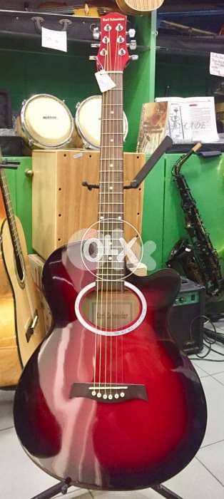 electro acoustic guitars غيتار خشب مع الكتريك 3