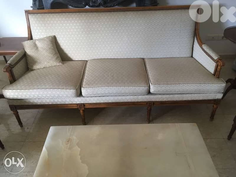 Salon Louis XVI antique 19th century 1