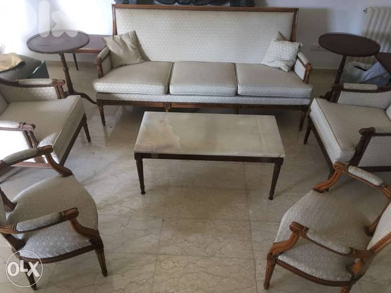 Salon Louis XVI antique 19th century 3