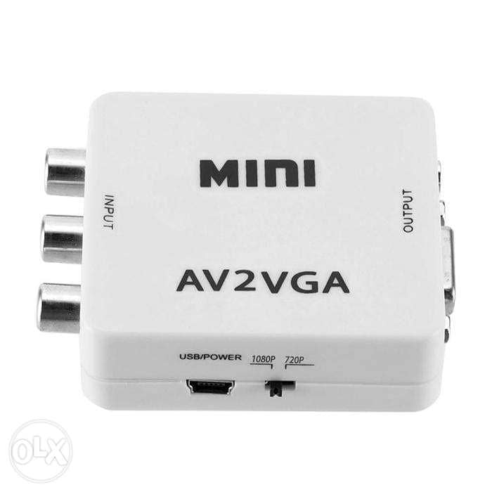 Mini AV2VGA Video Converter With Audio 1