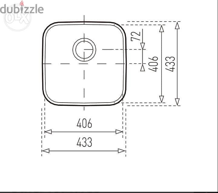 Teka undermount s. Steel sink Be 40.40. 25 one boil 3
