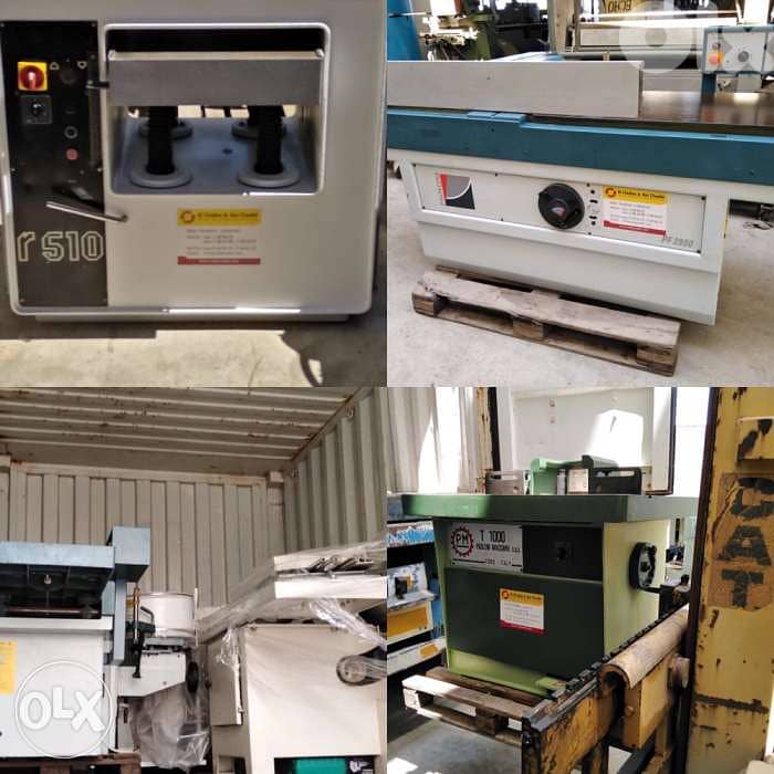 مكنات نجارة مستعملة تصدير الى كونغو03/083947 2