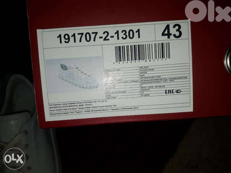 sport shoes brand new imported from italy size 43 1