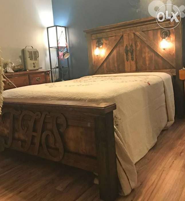 Massive Wood Bed خشب مسيف 3