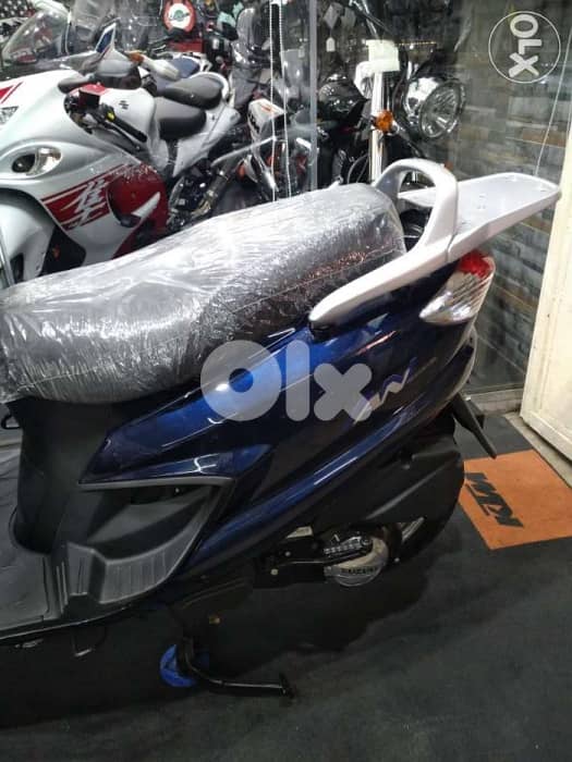suzuki AN 125cc 0klm dealer warranty 2