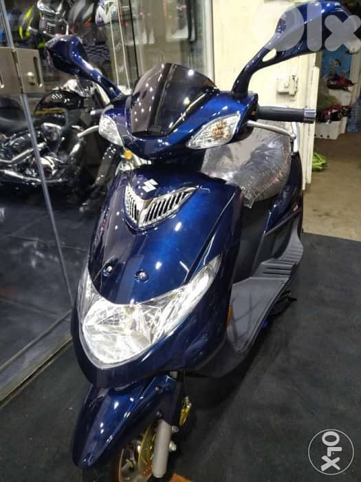 suzuki AN 125cc 0klm dealer warranty 4
