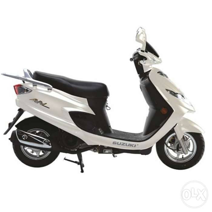suzuki AN 125cc 0klm dealer warranty 6