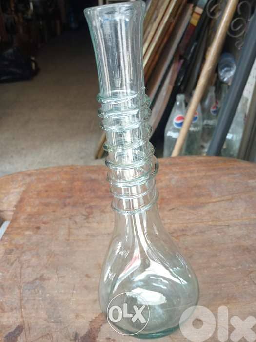 مزهرية زجاج نفخ 0
