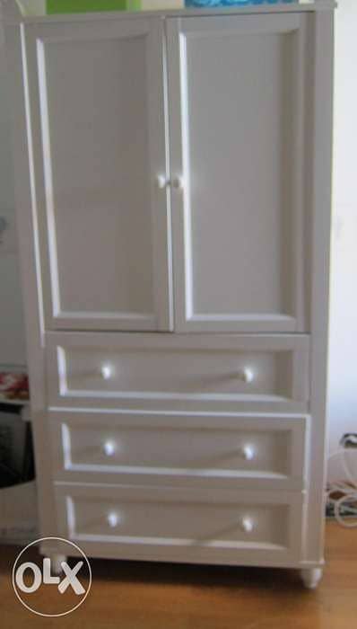 غرفة نوم / خزانة/كومود kidiway baby room 4 in 1 bed /armoir/comod r 1