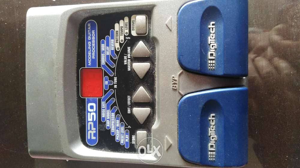 Modeling guitar processor Rp50 0