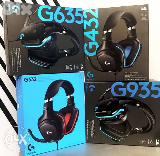 new logitech G935 wireless headset 1