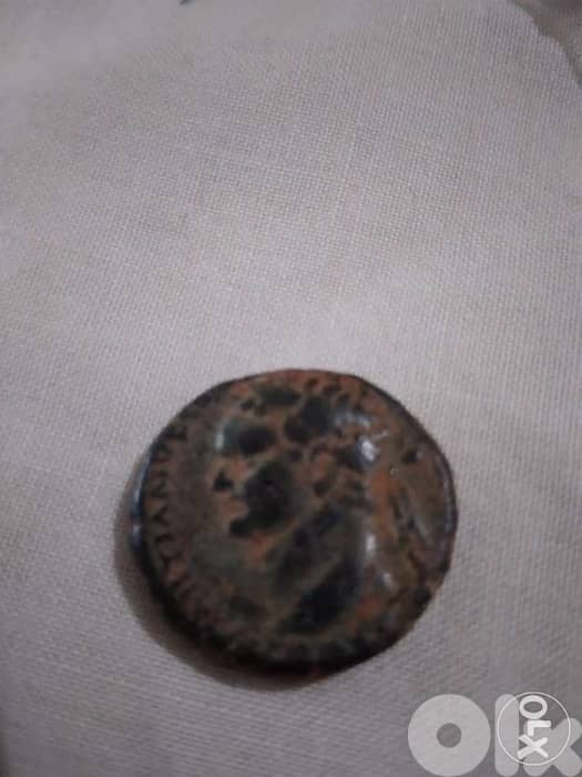 Roman Emperor Domitian Bronze Coin Judea Maritime year 81 AD 0