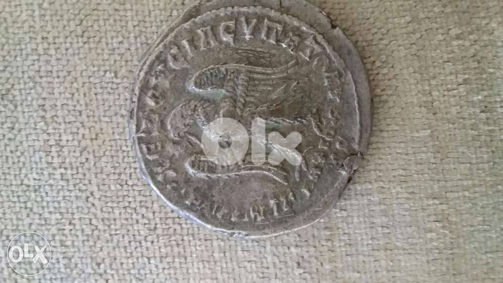 Ancient Roman Silver Coin Philip II Antioch year 249 AD 1