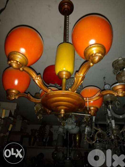 ثرية قديمة 6 لمبات 0