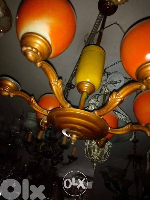 ثرية قديمة 6 لمبات 1