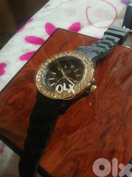 Auriol German watch rose gold. 1