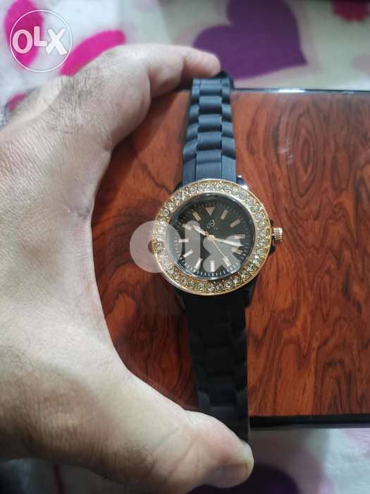 Auriol German watch rose gold. 2