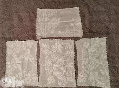 5 crochet table covers