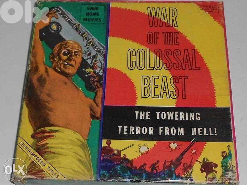 vintage war of the collosal beast super 8mm 0