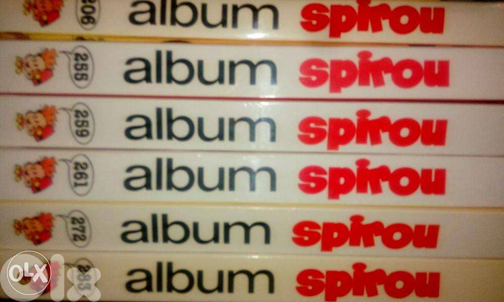 spirou albums hard covers starting 10$ 1