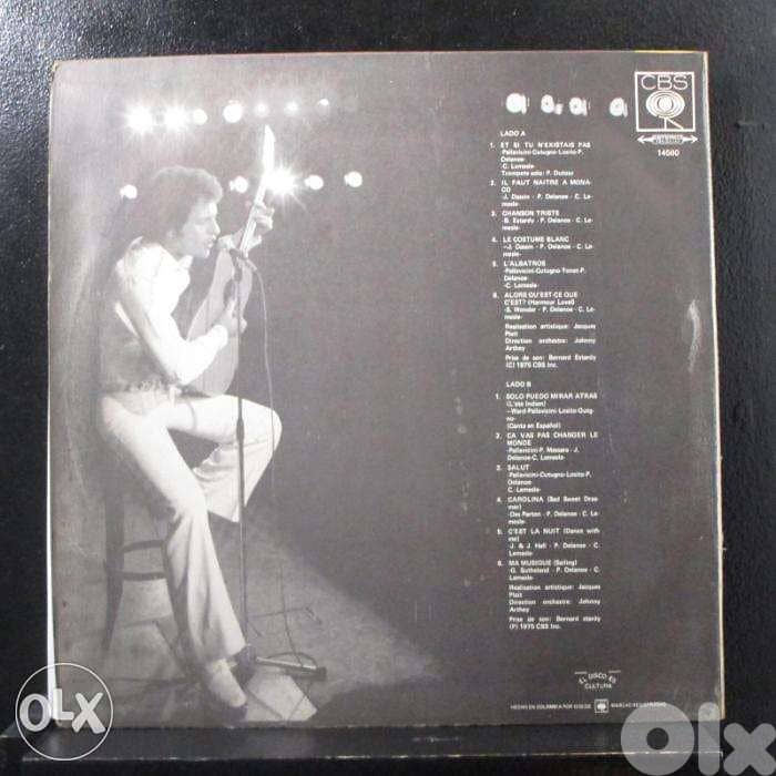 two joe dassin albums "joe dassin""femmes de ma vie" vinyl lps 1