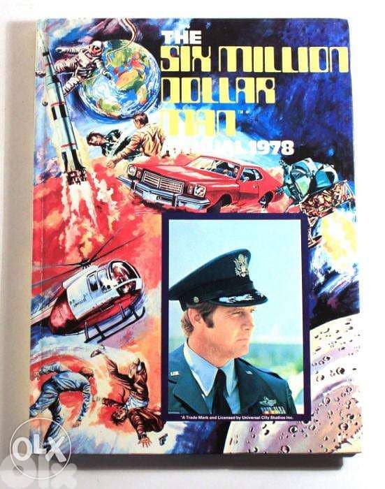 six million dollar man annual 1978 0