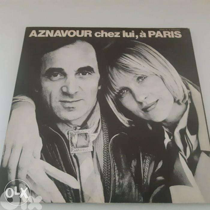 charles aznavour chez lui a paris double vinyls live performance 0
